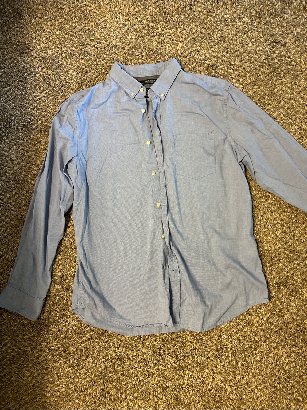 Banana Republic Light Blue Button-Down Shirt
